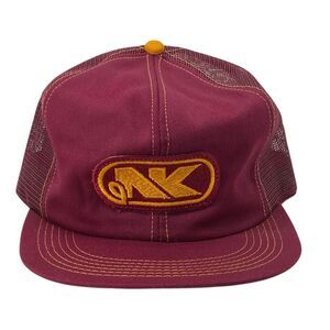Vintage K-Brand NK Northrup King Farm Patch Trucker Hat Snapback